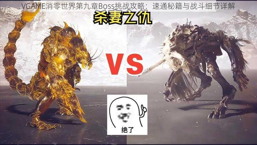 VGAME消零世界第九章Boss挑战攻略：速通秘籍与战斗细节详解