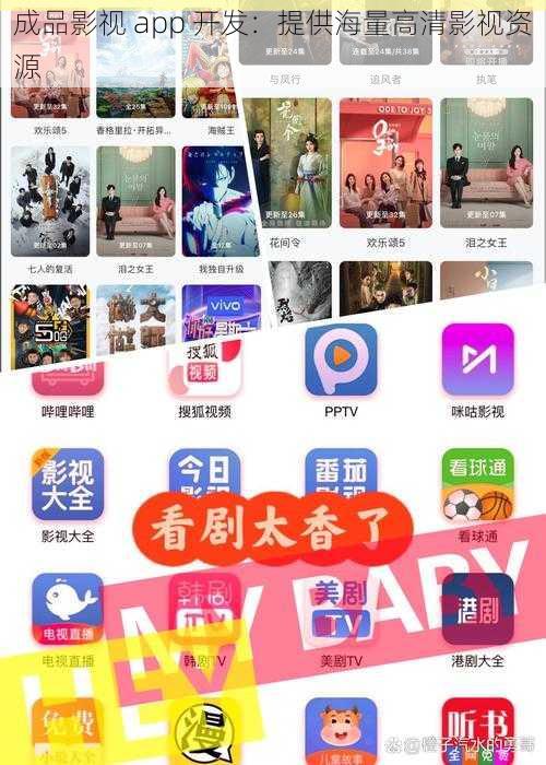 成品影视 app 开发：提供海量高清影视资源